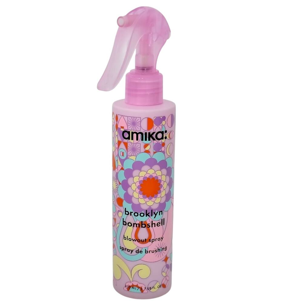 Amika Brooklyn Bombshell Blowout Spray Heat Safe Lightweight 6.7 oz. NEW